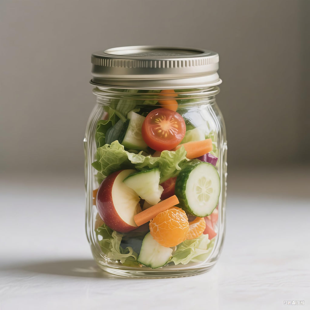 12 Pcs 16oz Regular Mouth Glass Mason Jars with Lids and Rings G8257