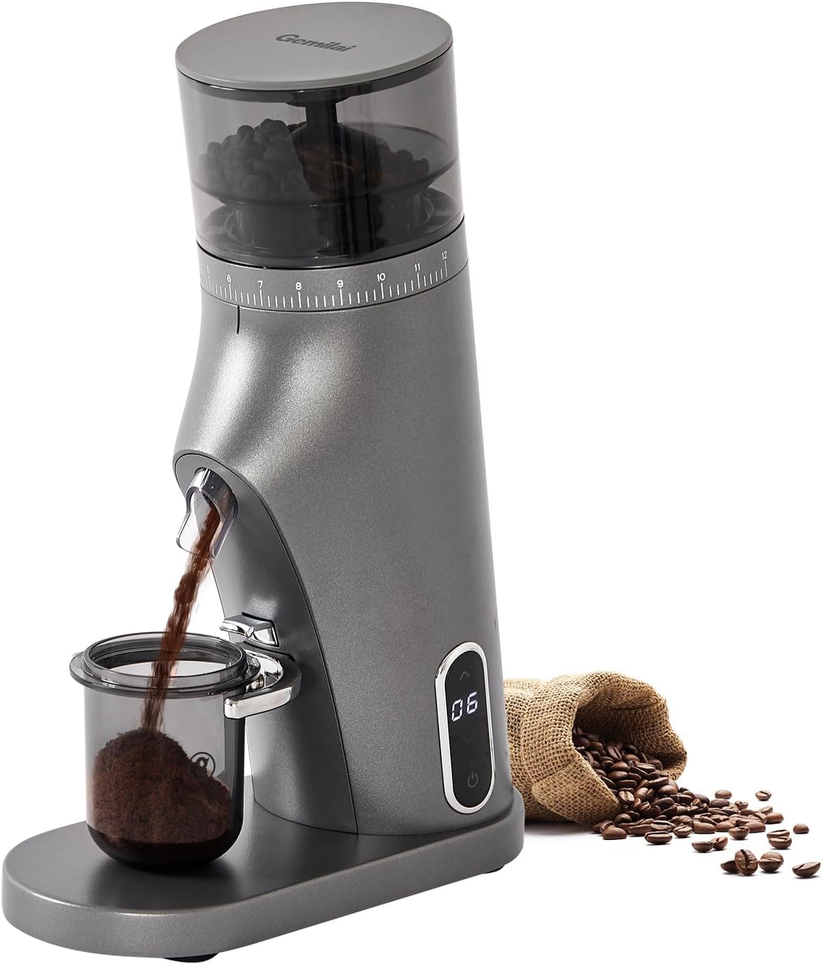 1500W Espresso Machine and Coffee Grinder Bundle with Milk Frother, Black K2516