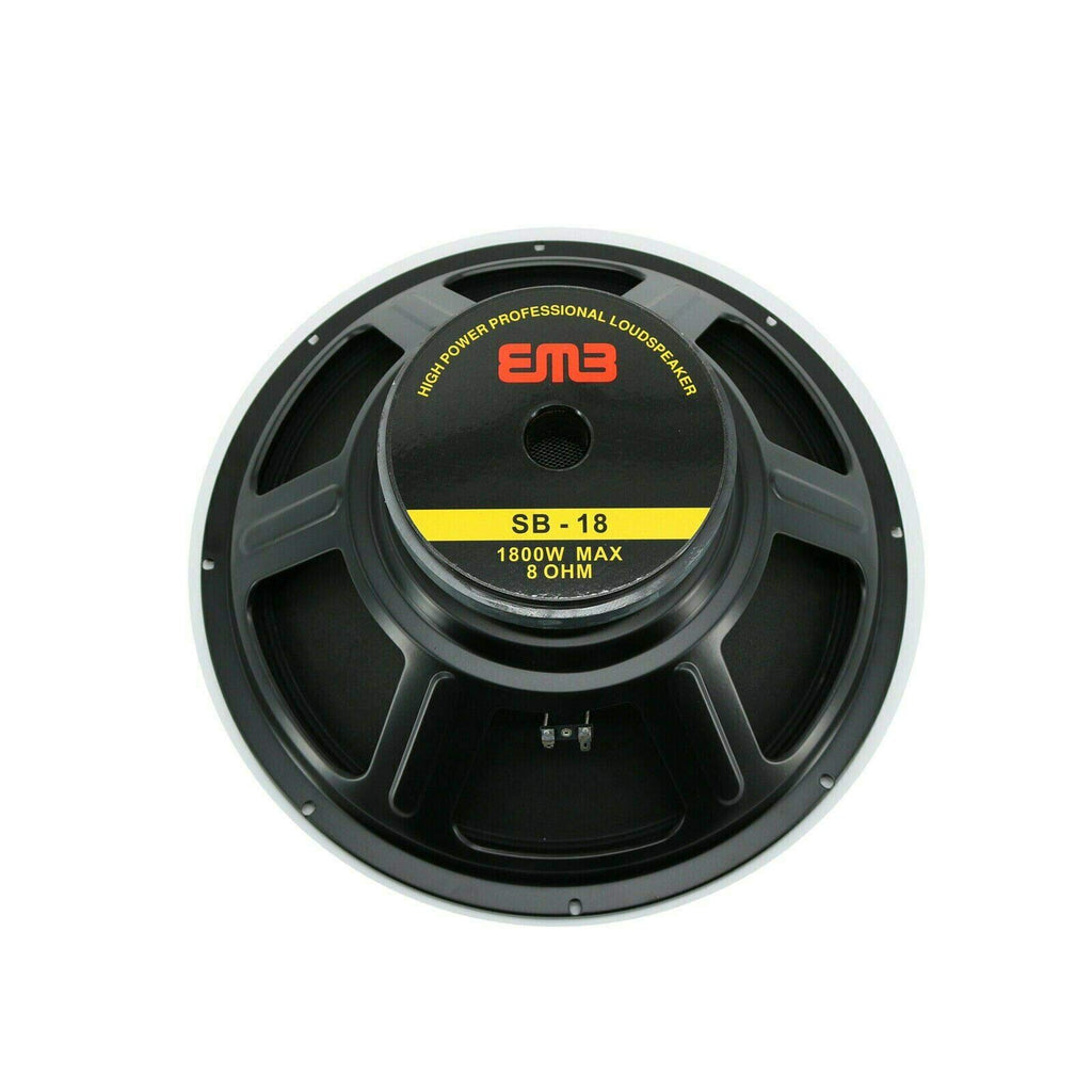18-Inch Car Audio Subwoofer Speaker, 1800W Max Power, 8 Ohm S409