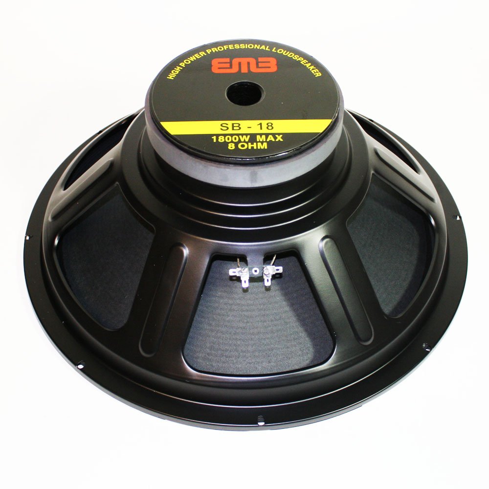 18-Inch Car Audio Subwoofer Speaker, 1800W Max Power, 8 Ohm S409