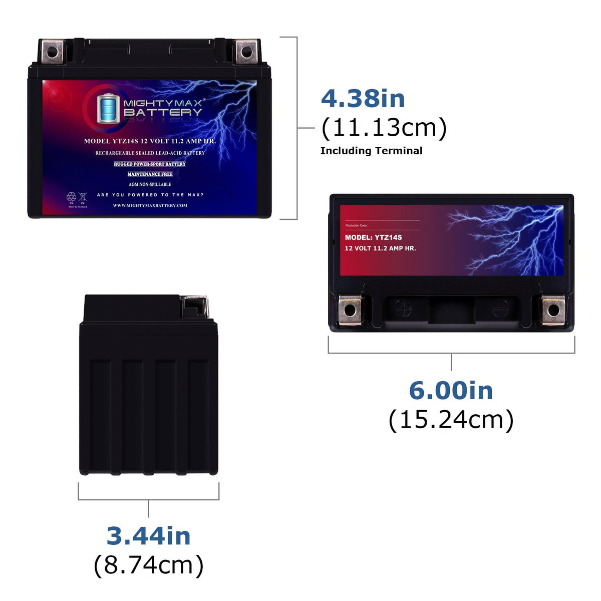 12V 11.2Ah Replacement Battery E9670