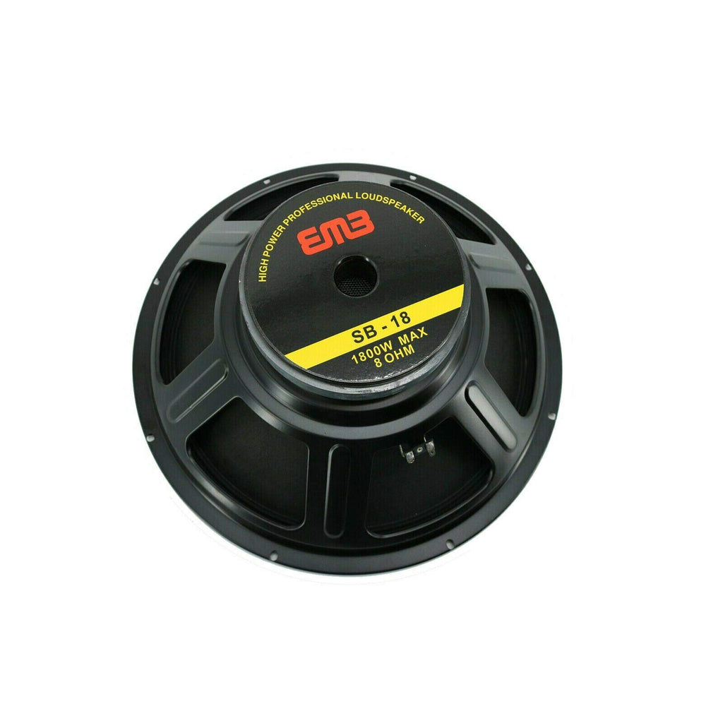 18-Inch Car Audio Subwoofer Speaker, 1800W Max Power, 8 Ohm S409