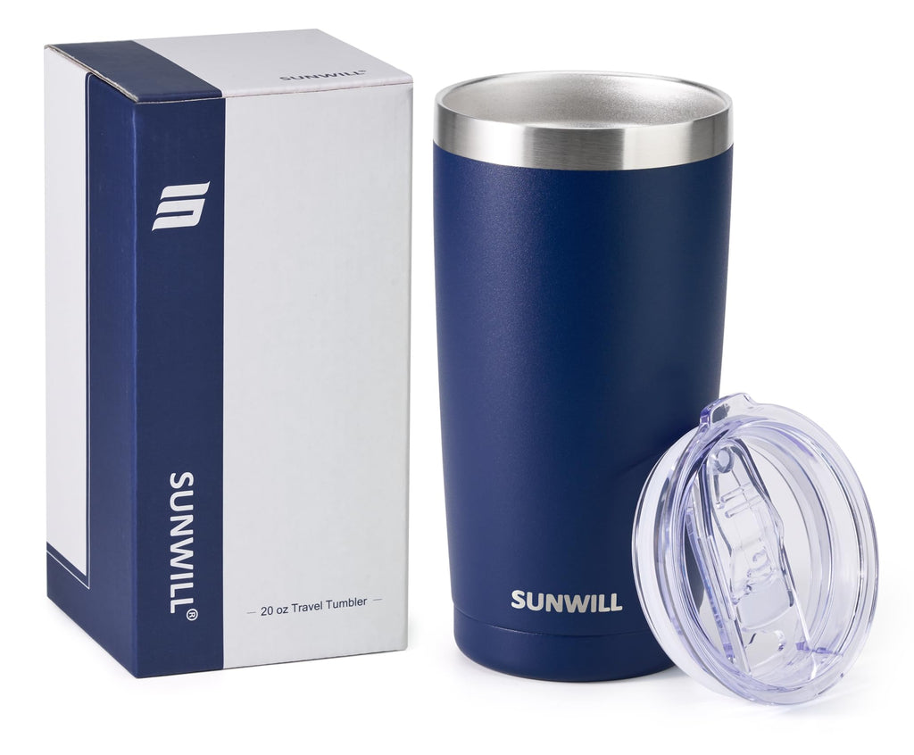 20 oz Insulated Stainless Steel Travel Tumbler with Lid D3382