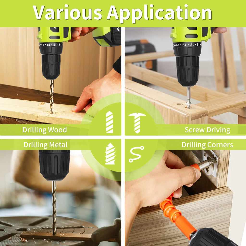 20V Cordless Drill Driver with 2 Batteries S7668