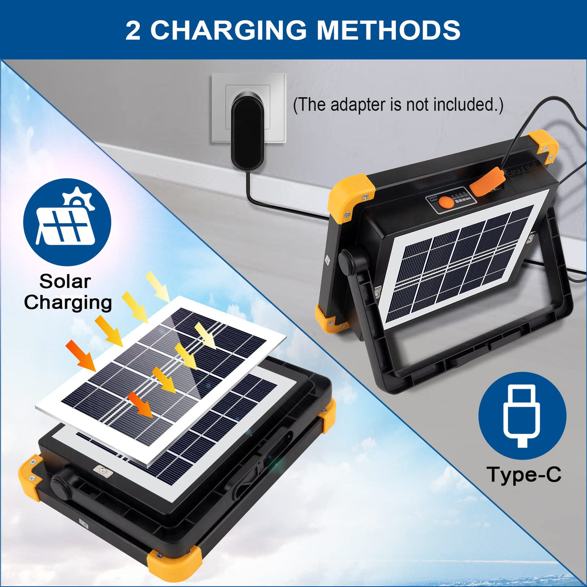 120W Rechargeable LED Worklight L98016