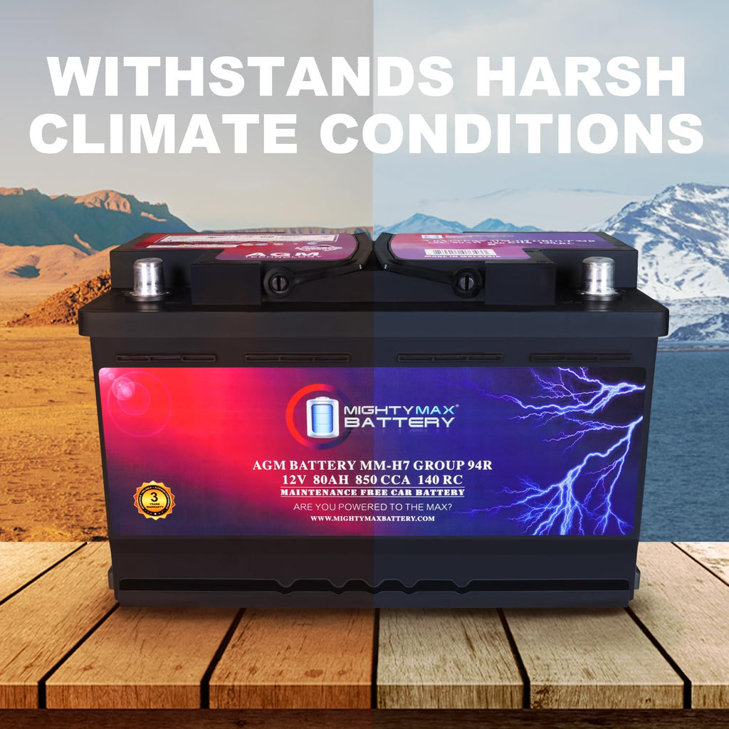12V 80AH 850 CCA Replacement Battery Y4770