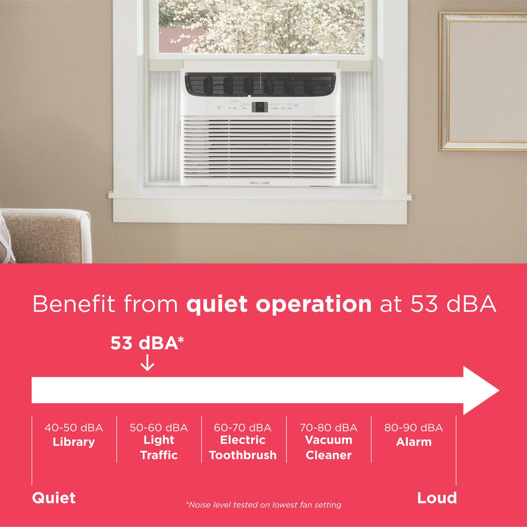 10,000 BTU White Window Air Conditioner X39987