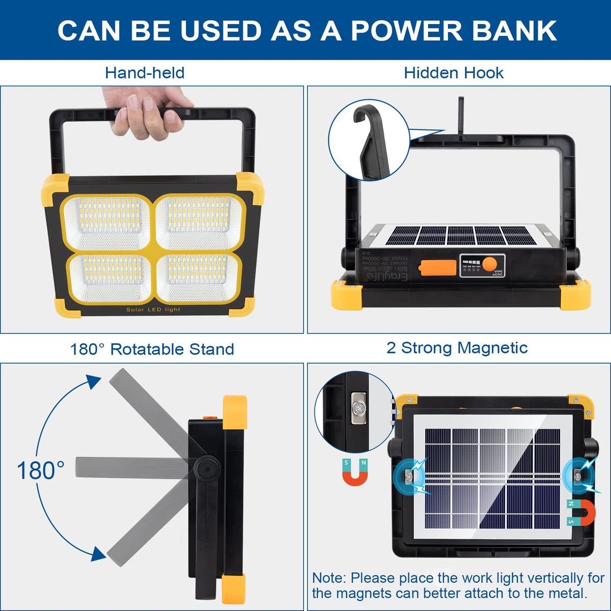 120W Rechargeable LED Worklight L98016