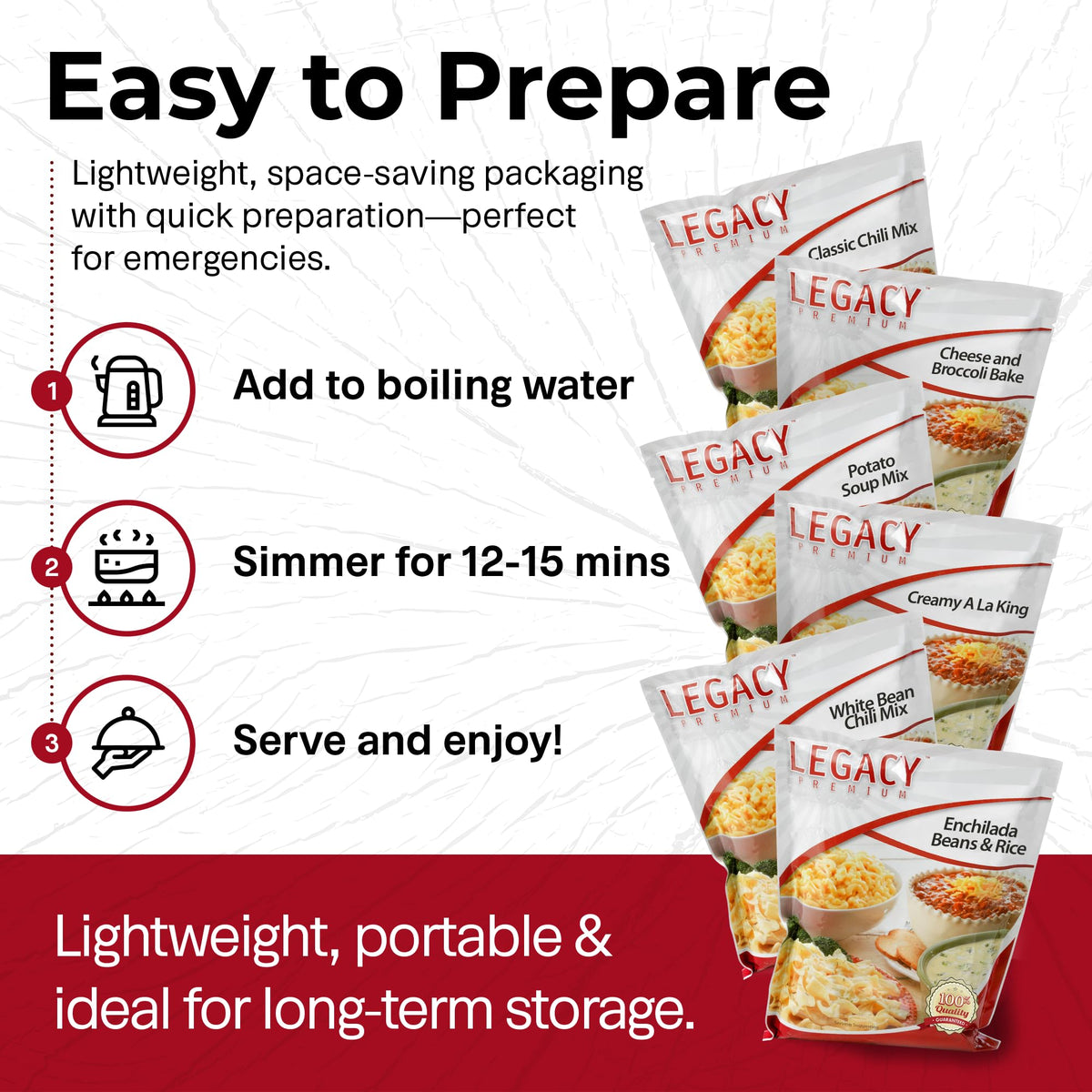 120 Serving Freeze Dried Emergency Food Supply Bucket B750